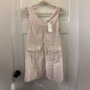 HYFVE Corduroy Cream Dress